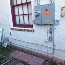 electrical machine on a wall